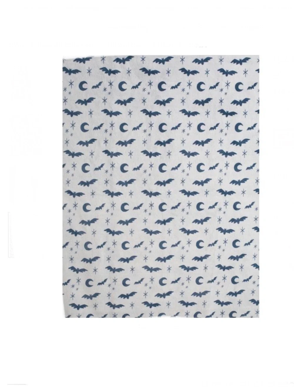 ISAAC MIZRAHI NEW YORK Plush Ghosts & Cocktails Reversible Throw NWTS